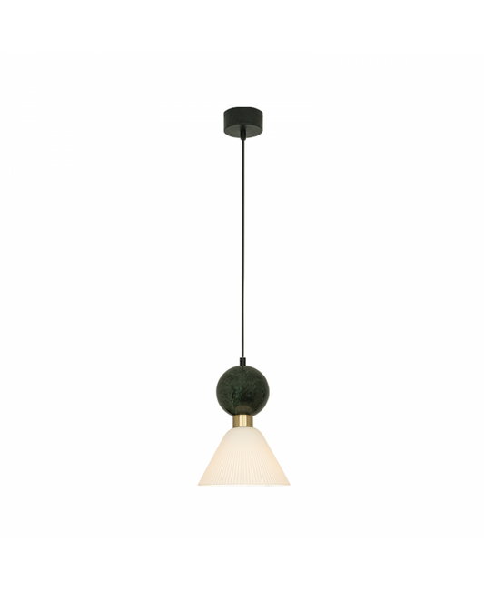 Pendul Negru Sablat - Alamă – Zambelis 23238