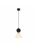 Pendul Marmură Neagră - Negru Sablat – Zambelis 23240