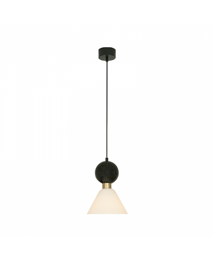 Pendul Marmură Neagră - Negru Sablat – Zambelis 23240