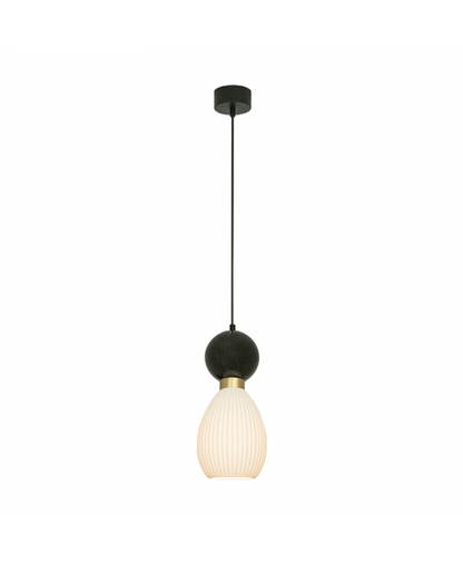 Pendul Marmură Neagră - Negru Sablat – Zambelis 23239