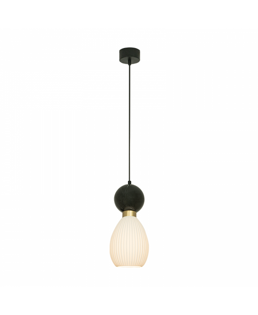 Pendul Marmură Neagră - Negru Sablat – Zambelis 23239