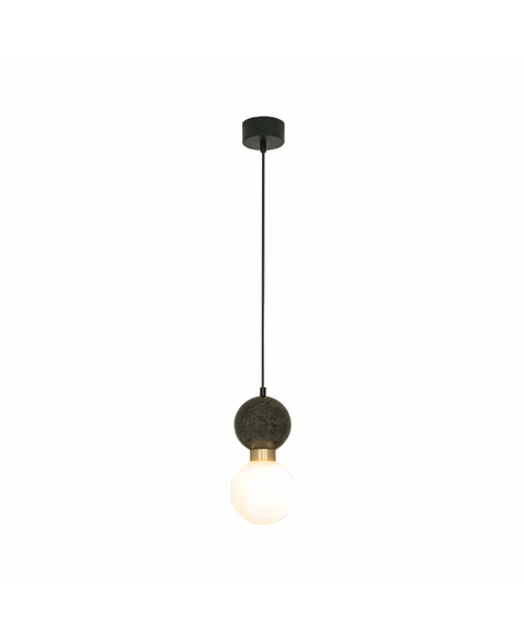 Pendul Negru Sablat - Alamă – Zambelis 23242