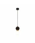 Pendul Marmură Neagră - Negru Sablat – Zambelis 23241
