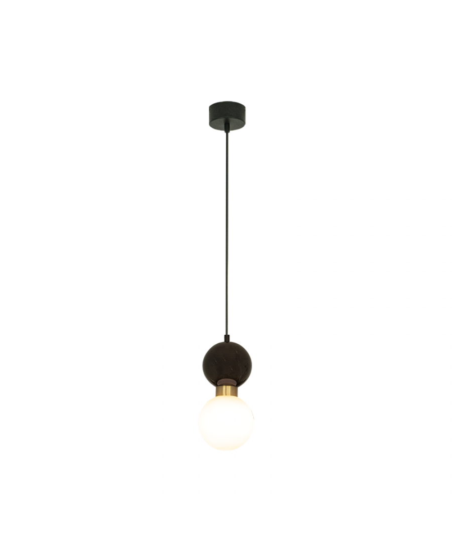 Pendul Marmură Neagră - Negru Sablat – Zambelis 23241