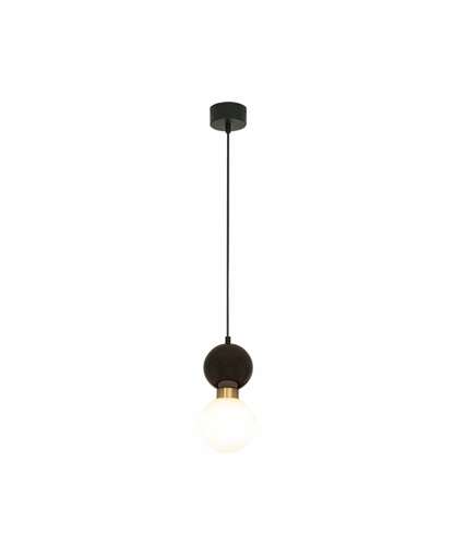 Pendul Marmură Neagră - Negru Sablat – Zambelis 23241