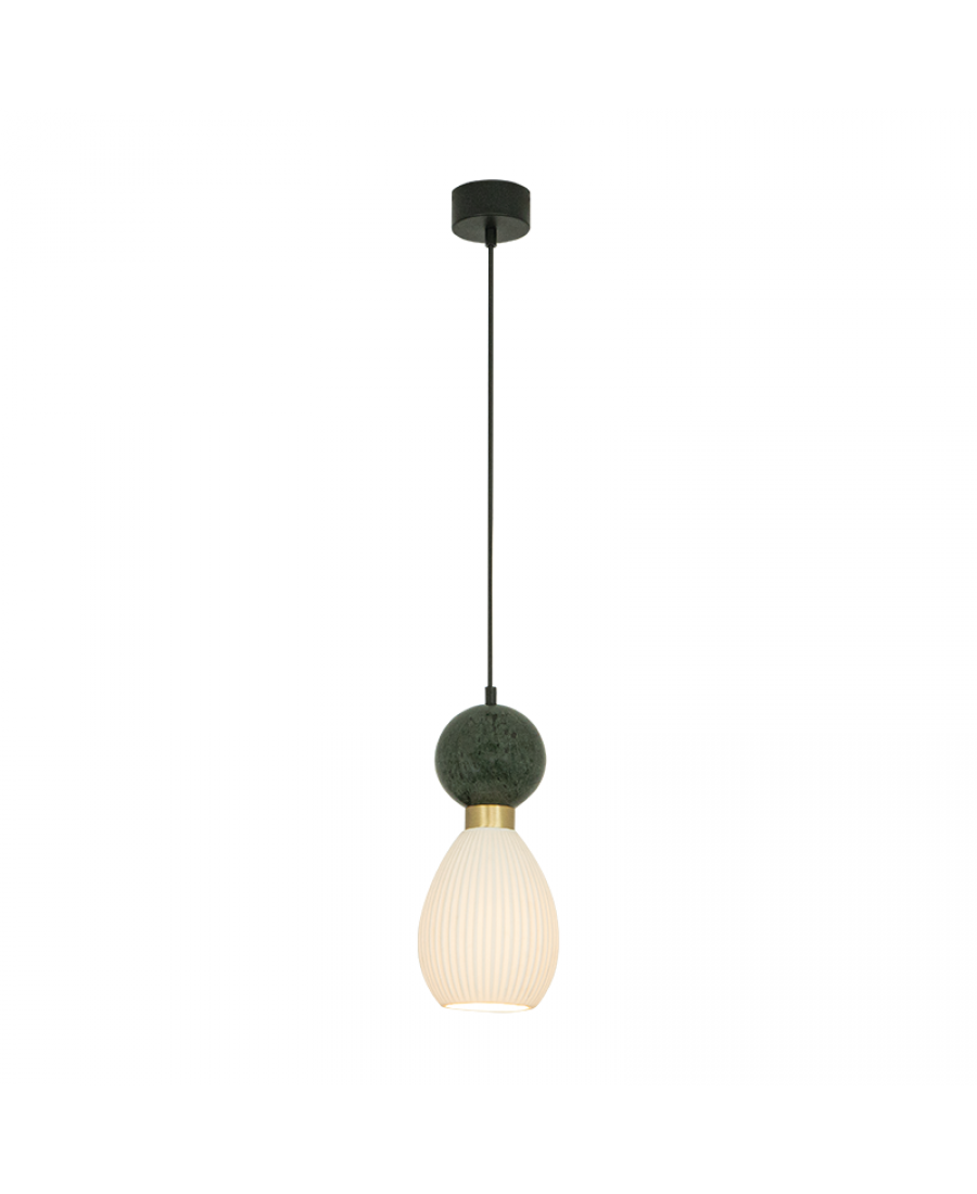 Pendul Negru Sablat - Alamă – Zambelis 23237