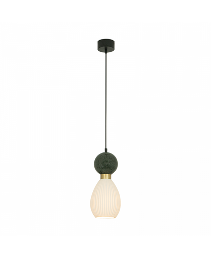 Pendul Negru Sablat - Alamă – Zambelis 23237