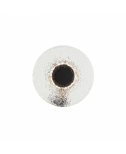 Aplică perete LED Sticlă Transparentă - Negru – Zambelis 23077