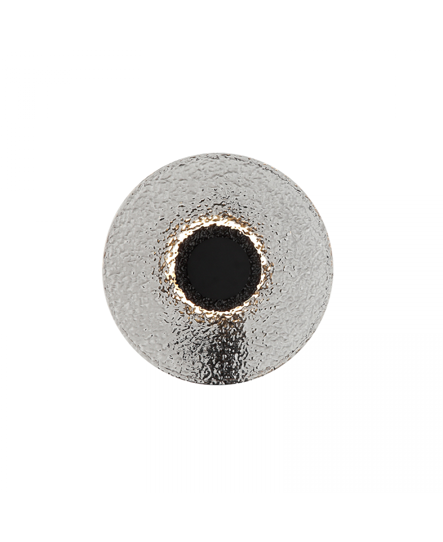 Aplică perete LED Sticlă Fumurie - Negru – Zambelis 23076