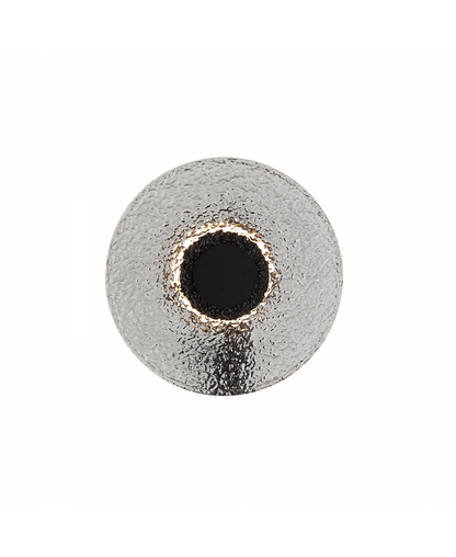 Aplică perete LED Sticlă Fumurie - Negru – Zambelis 23076