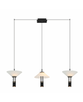 Lustră LED Negru – Zambelis 23202