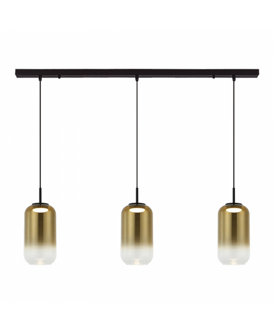 Pendul LED Auriu - Negru – Zambelis 23232